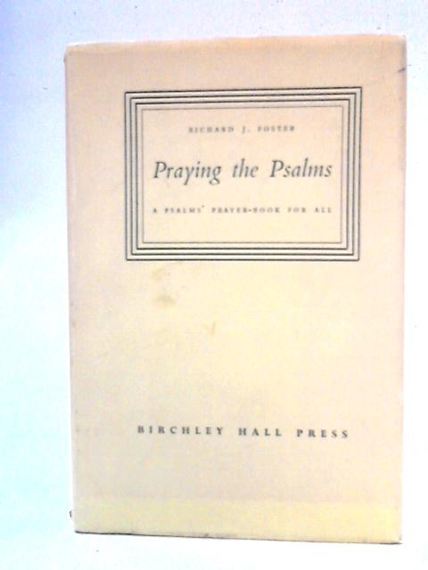 Praying The Psalms