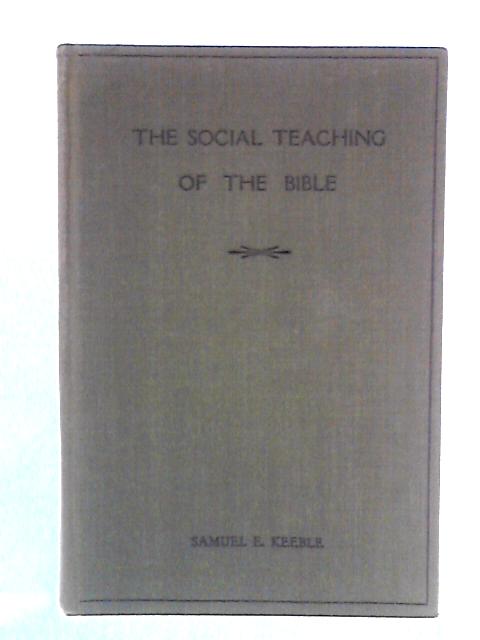 The Social Teaching of the Bible