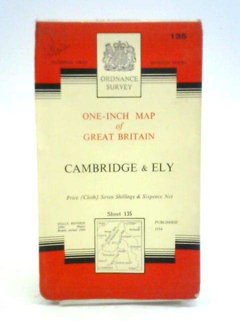 One Inch Map of Cambridge and Ely, sheet 135