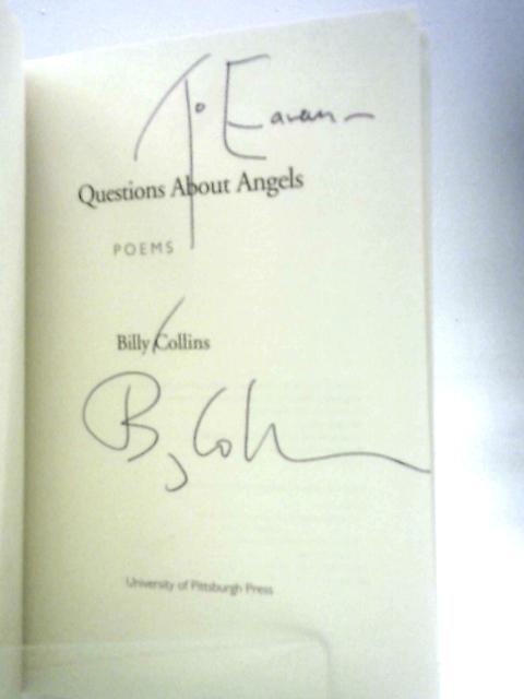 Questions About Angels (Pitt Poetry Series)