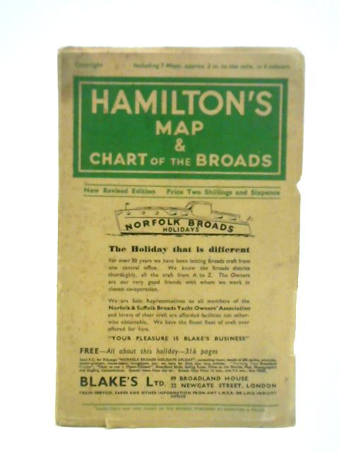 Hamilton's Map and Chart of the Broads