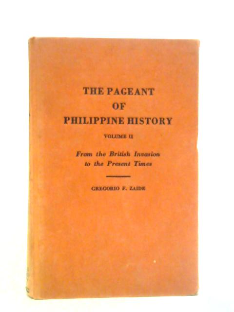 The Pageant Philippine History: Vol. II