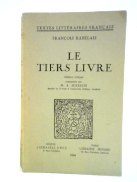 Le Tiers Livre