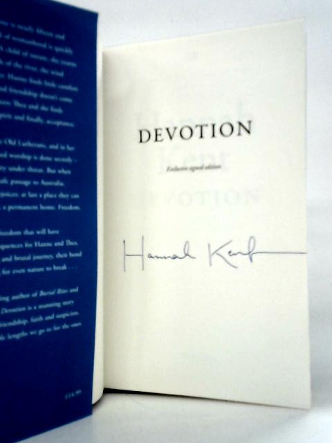 Devotion: Hannah Kent