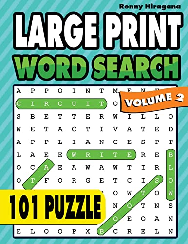 Large Print Word Search