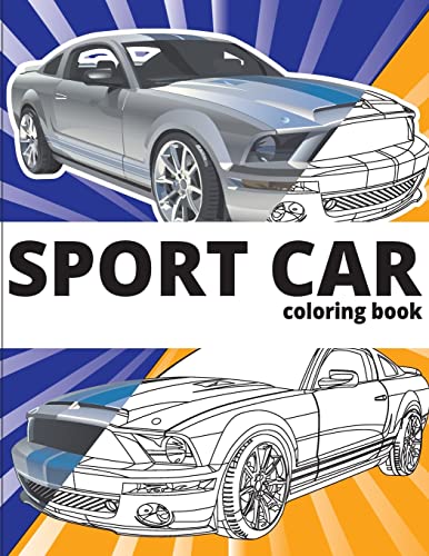 SPORT CAR Coloring Book