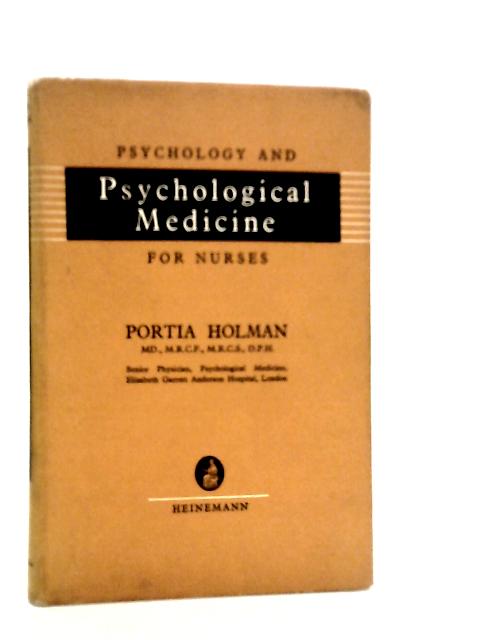 Psychology and Psychological Medicine for Nurses
