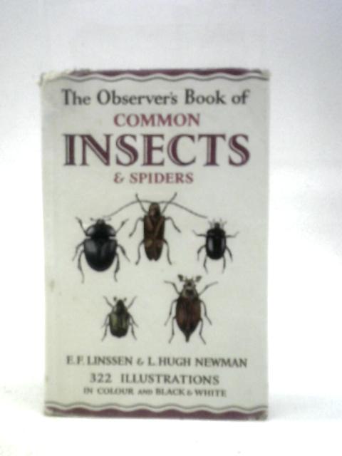 The Observer's Book Of Common Insects & Spiders: Outlining All The British Orders With 64 Plates, 32 Of Which Are In Full Colour, Comprising 323 Figures