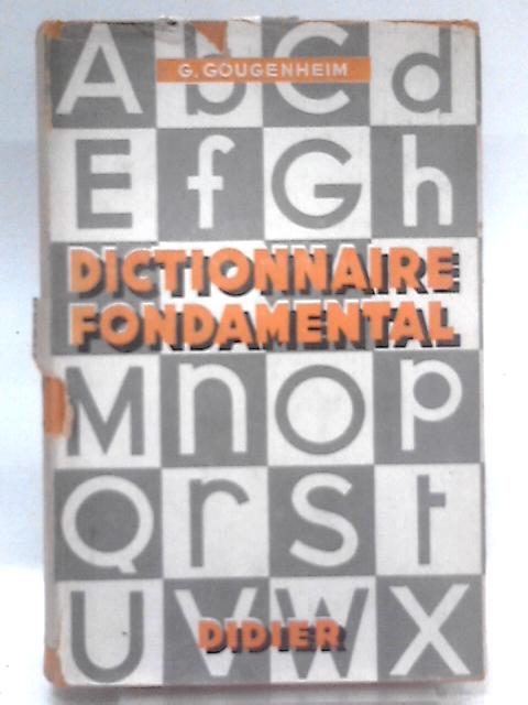Dictionnaire Fondamental de la Langue Francaise