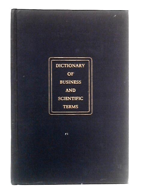Dictionary of Business & Scientific Terms