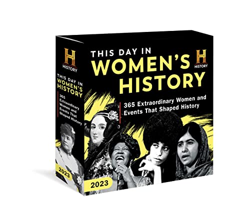 2023 History Channel This Day in Women's History Boxed Calendar
