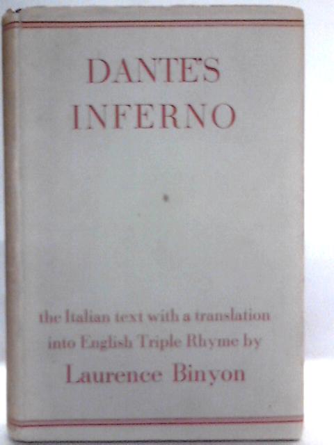 Dante's Inferno (English Triple Rhyme)