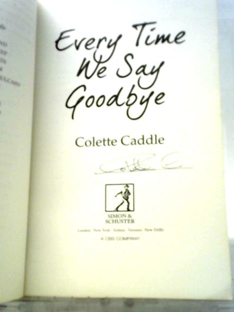 Every Time We Say Goodbye