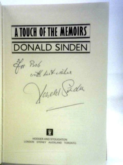 A Touch of the Memoirs