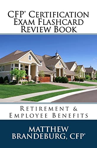 CFP Certification Exam Flashcard Review Book