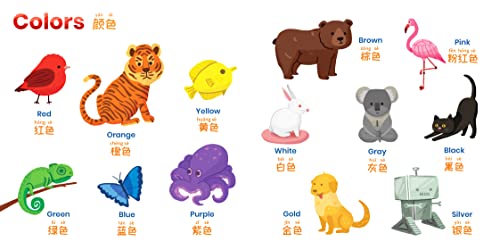 Book of First Words, English Chinese