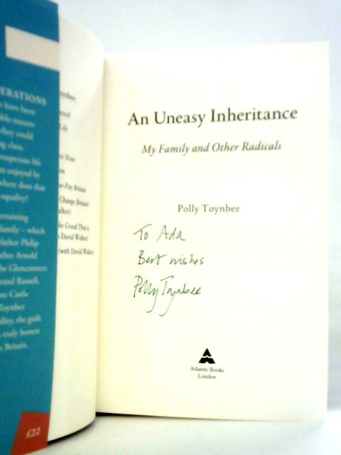 An Uneasy Inheritance: My Family and Other Radicals
