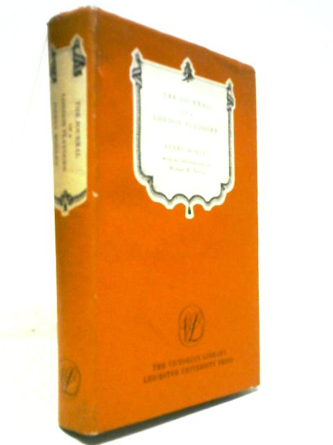 Journal Of A London Playgoer (Victorian Library)