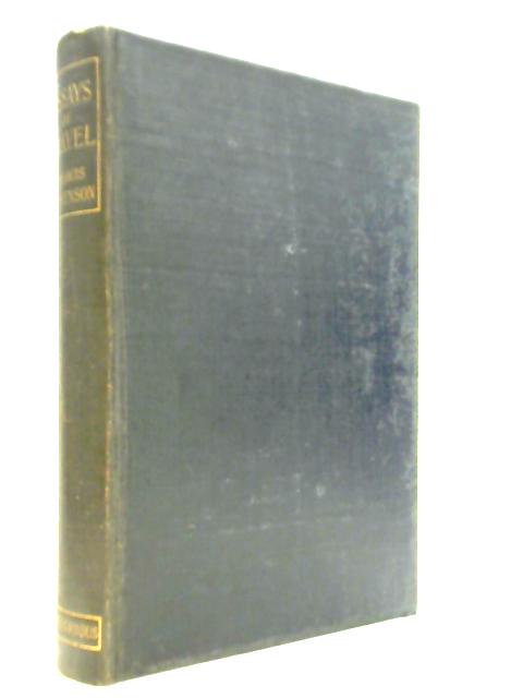 Essays of Travel