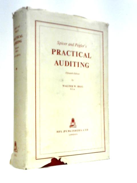 Spicer and Pegler's Practical Auditing