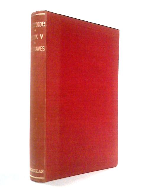 The Fifth Book of Thucydides