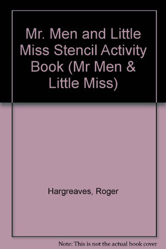 Mr. Men and Little Miss Stencil Activity Book