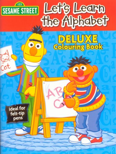 Sesame Street Deluxe Colouring Book