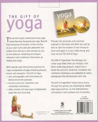 The Gift Of Yoga DVD & Book Box Set "Gena Kenny"