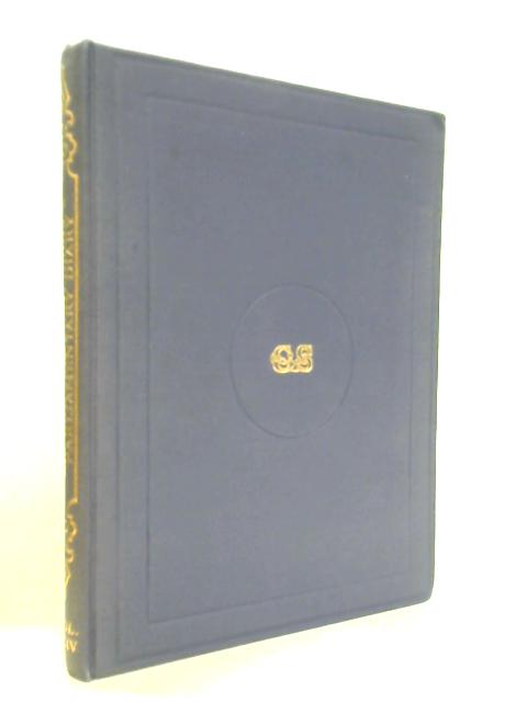 The Parliamentary Diary Of Sir Edward Knatchbull 1722-1730.