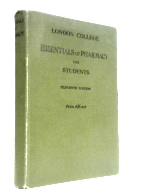 London College Essentials of Pharmacy for Students