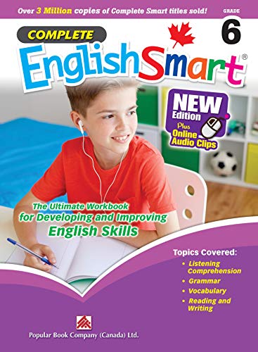 Popular Complete Smart Series: Complete EnglishSmart (New Edition) Grade 6: Canadian Curriculum English Workbook