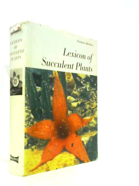 Lexicon of Succulent Plants