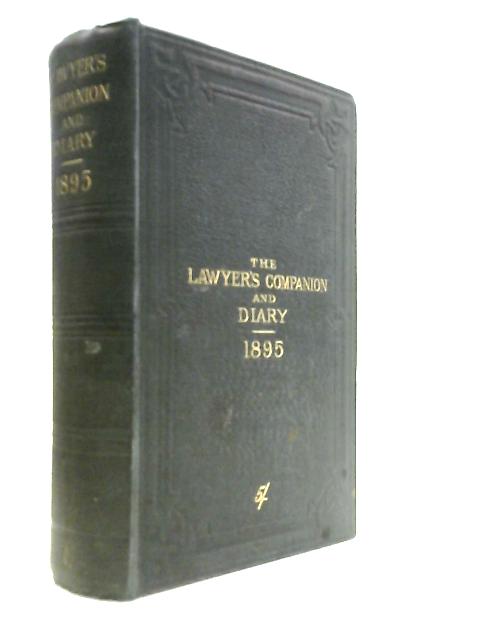 The Lawyer's Companion and Diary, and London and Provincial Law Directory 1895