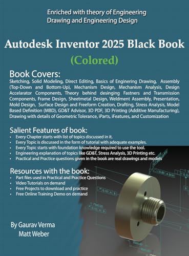 Autodesk Inventor 2025 Black Book