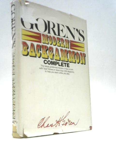 Goren's Modern Backgammon Complete