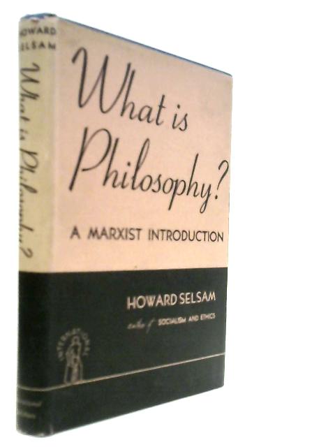 What is Philosophy: A Marxist Introduction