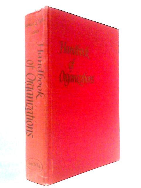 Handbook of Organizations