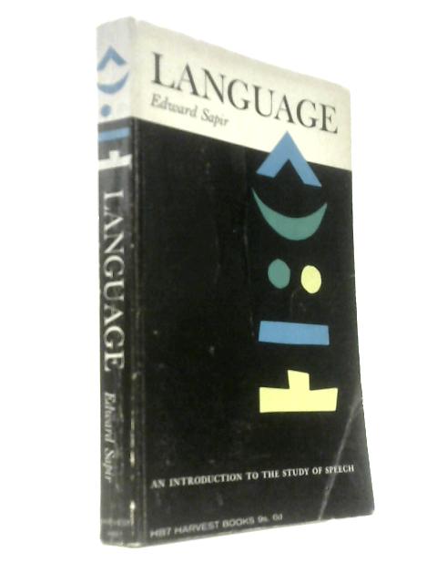 Language: An Introduction to the Study of Speech