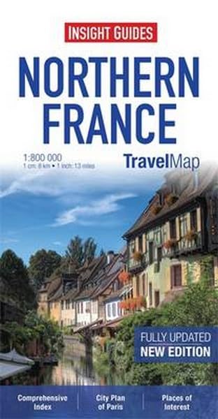Insight Travel Maps: Northern France