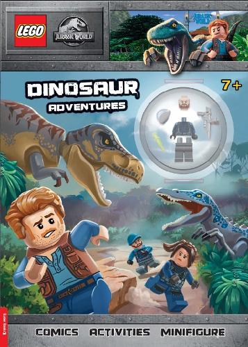 LEGO Jurassic World: Dinosaur Adventures Activity Book (with ACU guard minifigure)