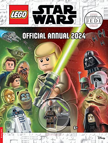 LEGO Star Wars: Return of the Jedi: Official Annual 2024 (with Luke Skywalker minifigure and lightsaber)
