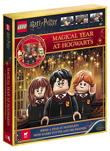 LEGO Harry Potter: Magical Year at Hogwarts (with 70 LEGO bricks, 3 minifigures, fold-out play scene and fun fact book)
