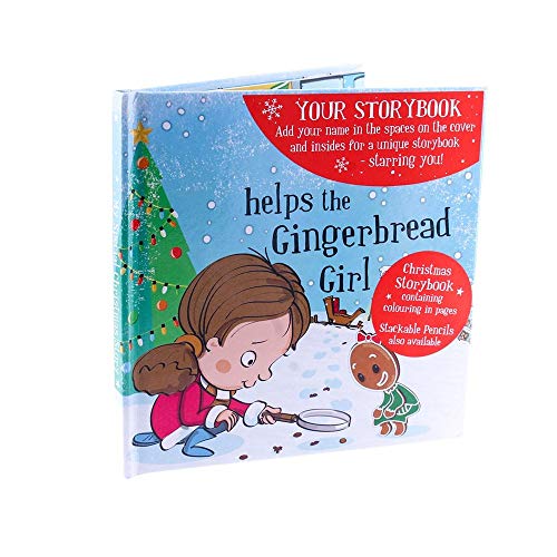 Add Child's Name Saves Christmas - H&H Female Personalised Christmas Storybook