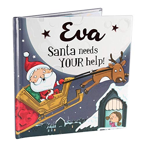 Eva Santa Needs Your Help - H&H Personalised Christmas Storybook