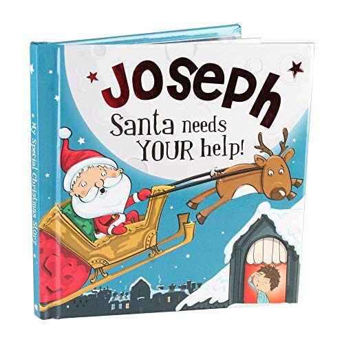 Joseph Santa Needs Your Help - H&H Personalised Christmas Storybook