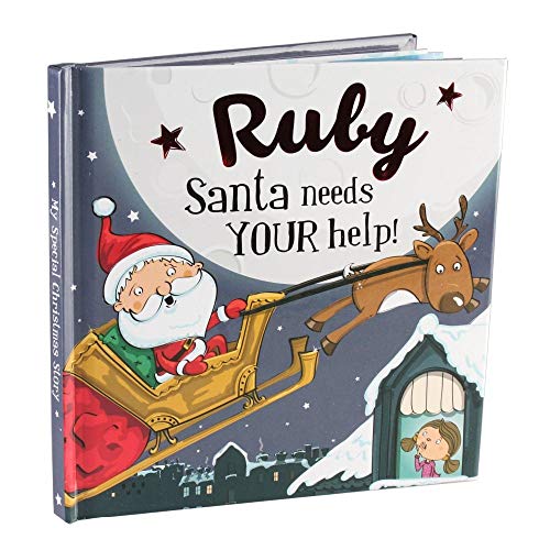 Ruby Santa Needs Your Help - H&H Personalised Christmas Storybook