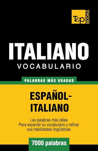 Vocabulario espanol-italiano - 7000 palabras mas usadas