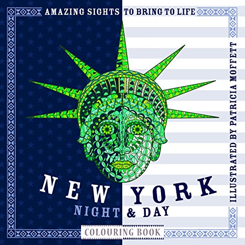 New York Night & Day Colouring Book