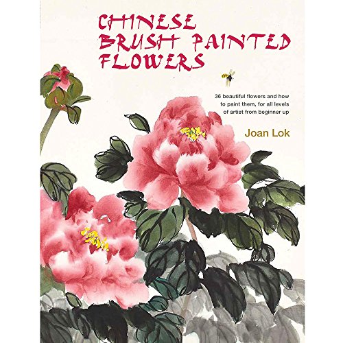 Chinese Brush Painted Flowers