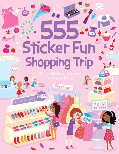 555 Sticker Fun Shopping Trip